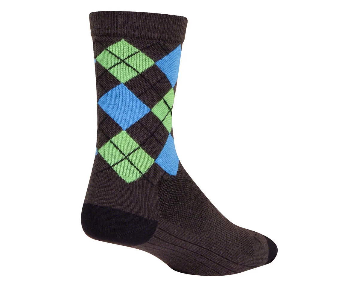 Sockguy 6" Wool Socks (Highlander) (L/XL)